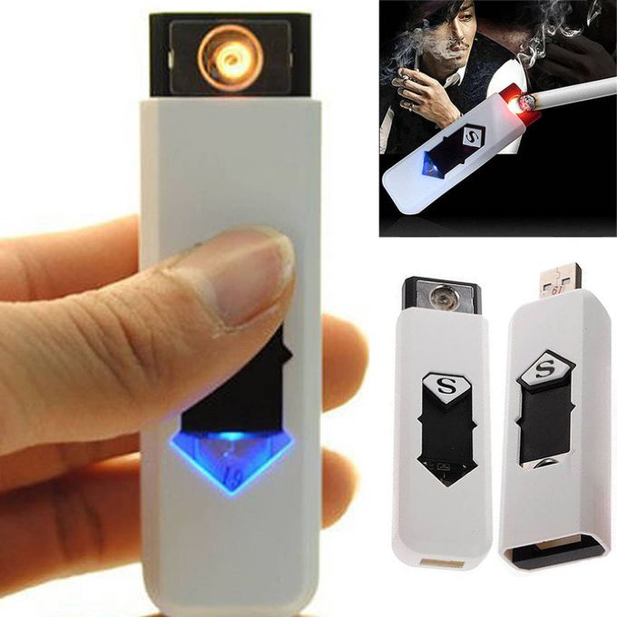 USB Rechargeable Flameless Electronic Cigarette Lighter