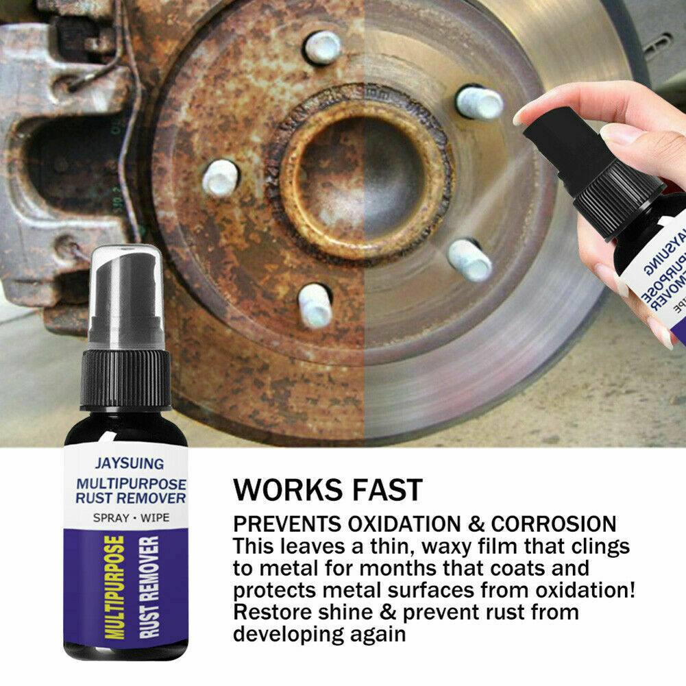 Multi-Purpose Car Rust Remover Inhibitor Metal Polish Derusting Spray Cleaning