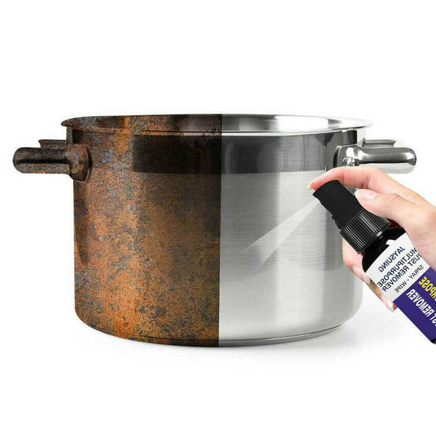 Multi-Purpose Car Rust Remover Inhibitor Metal Polish Derusting Spray Cleaning