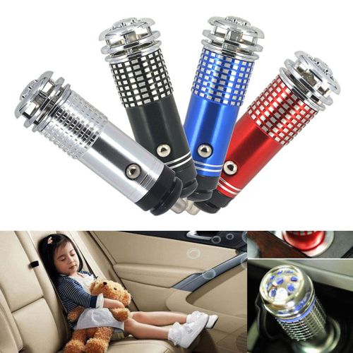 Universal Auto Car Fresh Air Ionic Purifier Oxygen Bar Ozone Ionizer Cleaner New