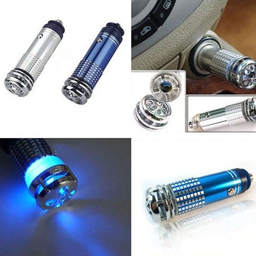 Universal Auto Car Fresh Air Ionic Purifier Oxygen Bar Ozone Ionizer Cleaner New
