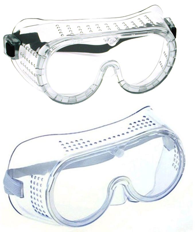 Eye Glasses Protection Mask Clear Safety Goggles Protective Lab Anti Fog Work Glasses