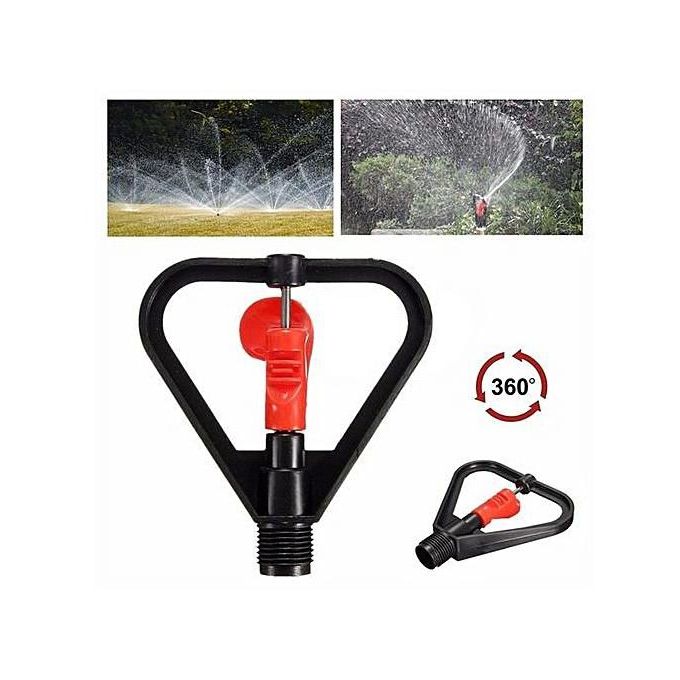 Water Sprinkler 360° Rotating Garden Lawn Watering System Water Hose Spray Lawn Care