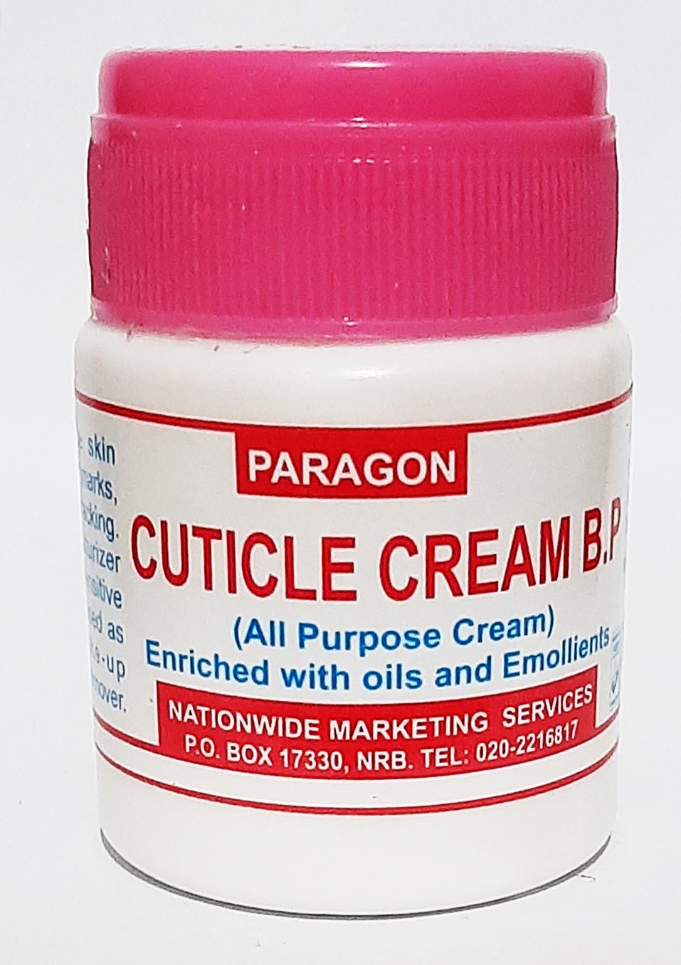 Cuticle Cream - Paragon All Purpose For Wrinkles, Stretch Marks, Spots, Cracking, Chapping.