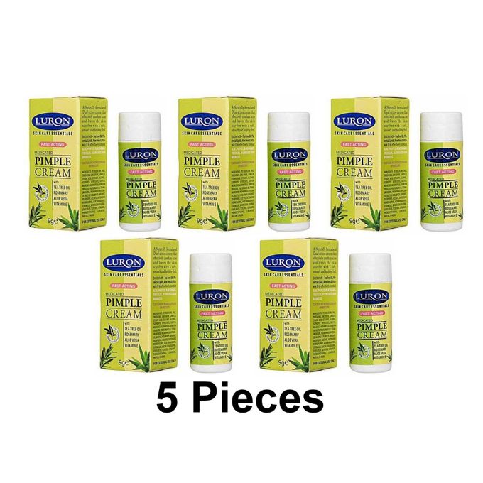 5Pcs Luron Clears Pimples Acnes Blackheads Wrinkles Freckles Cream