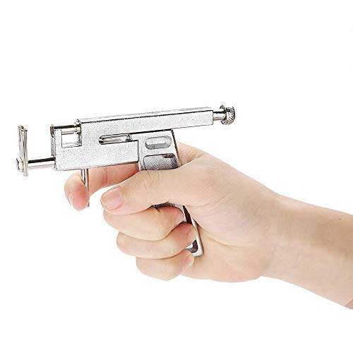 Professional Ear Body Nose Piercing Gun Machine Tool Kit Set + 2Pcs Caflon Studs