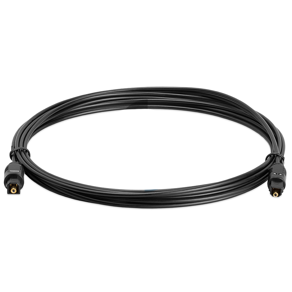 Optical TosLink Cable Digital Fiber Optic Audio SPDIF MD DVD Gold Plated DTS Dolby Digital Sound