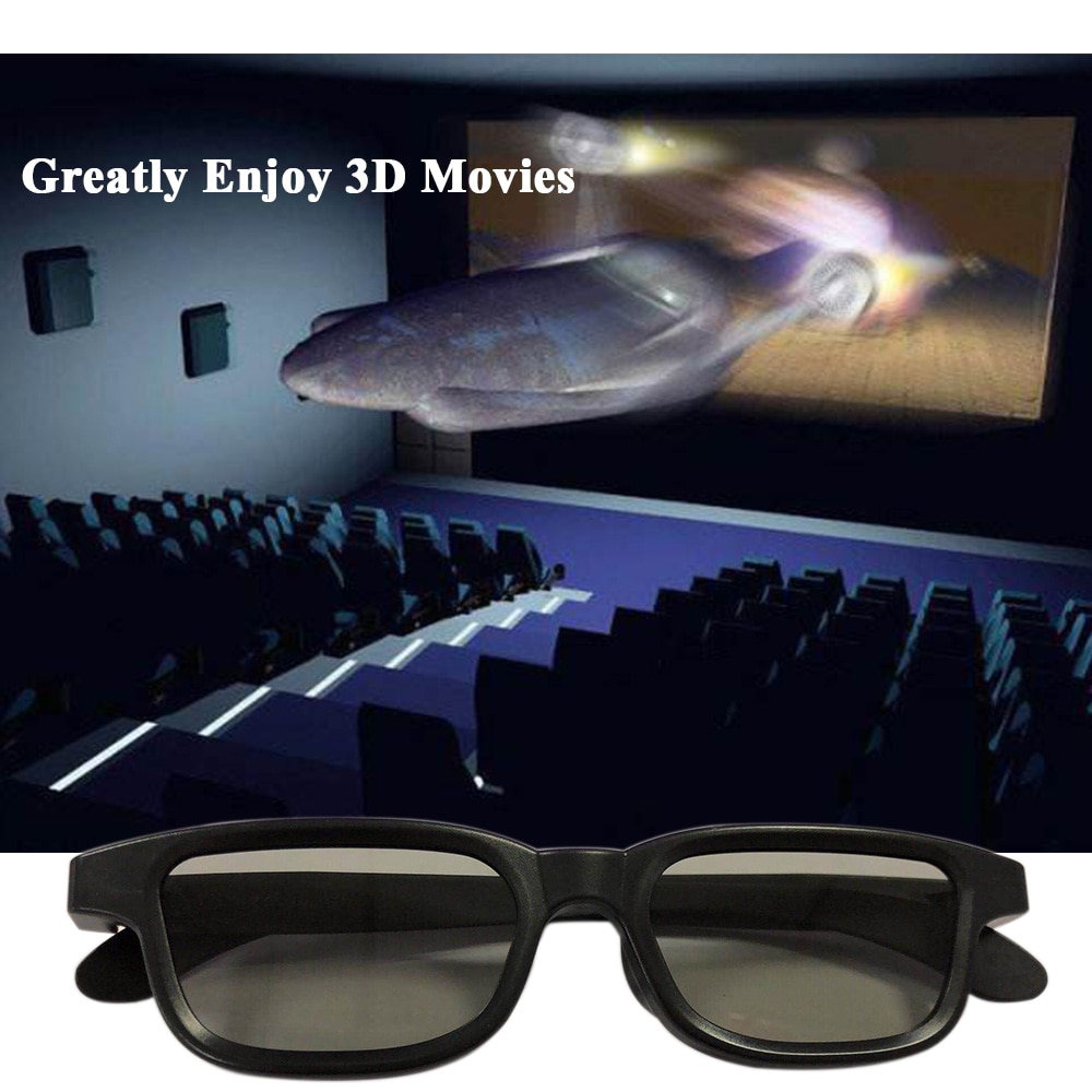 G90 Passive 3D Glasses Polarized Lenses for Cinema Lightweight Portable for Watching Movies