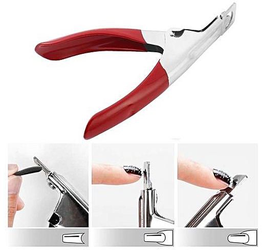 Nail Art Edge Cutter UV Acrylic False Nail Clipper Tips Manicure Pedicure