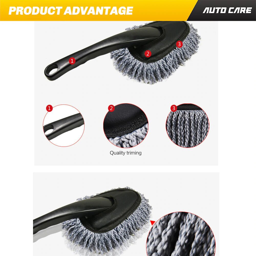 Microfiber Car Duster Mop for multi-purpose use in home, car, boat