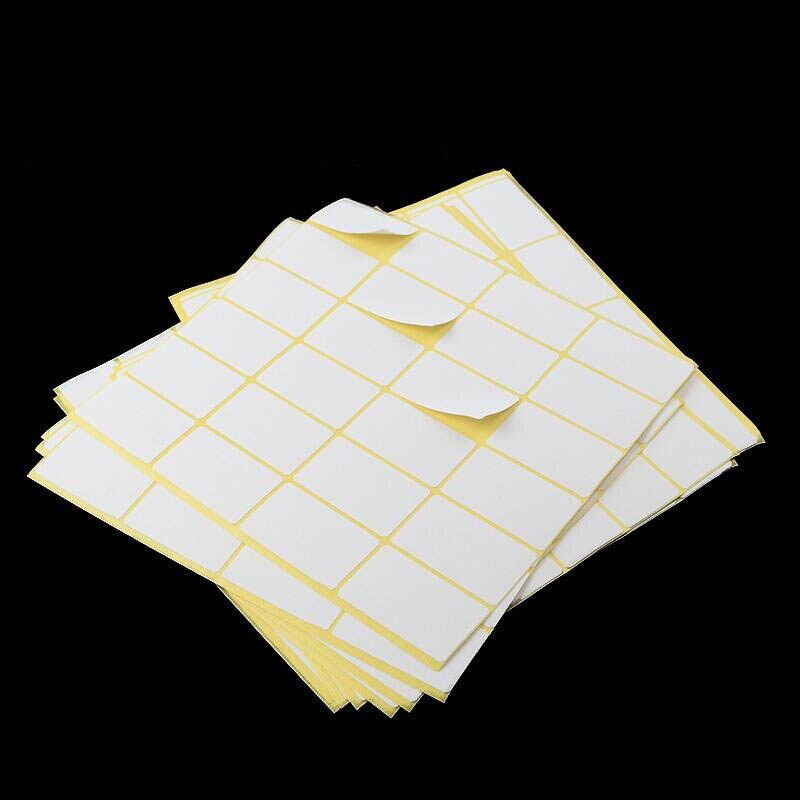 96 Pieces Self Adhesive Labels Stickers Blank
