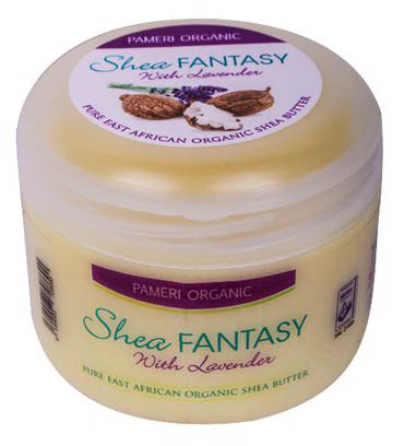 Lip, Skin &amp; Hair Care Pure East African Organic Shea Butter with Lavender - Made in New York, USA