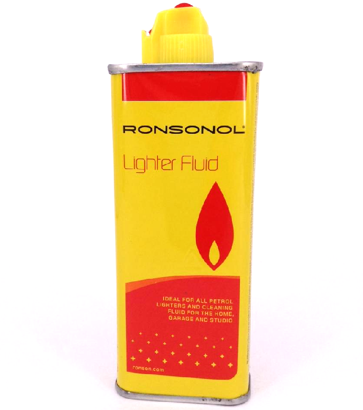 Ronsonol Lighter Fluid - Ideal for All Petrol Lighters and  Home Cleaning - Made in England, UK