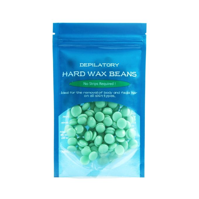 Teabush Private Part Armpit Hair Removal Wax Beans Women Men Depilatory Hot Film Hard Pellet Waxing