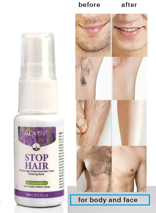 Powerful Permanent Painless Hair Inhibitor Stop Hair Growth