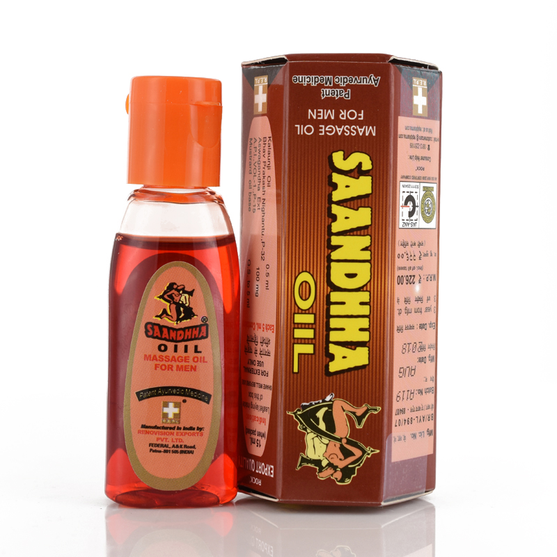 Saandhha Oiil (Sanda Oil) - Indian Original Ayurvedic Men Penis Massage Oil