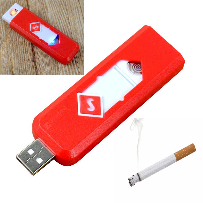 USB Rechargeable Flameless Electronic Cigarette Lighter