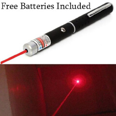 Laser Pointer - Red Laser Pen - Lazerr 650nm Powerful Toy Play Presentation Visible Light Beam