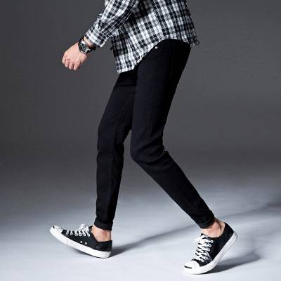 &quot;DUMA&quot; Elasticity jeans male Self-cultivation teens trousers fashion Handsome Casual
