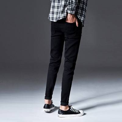 &quot;DUMA&quot; Elasticity jeans male Self-cultivation teens trousers fashion Handsome Casual
