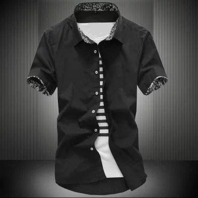 &quot;DUMA&quot; Short sleeve shirt Men summer Leisure Business Professional dress Men&apos;s shirts daily