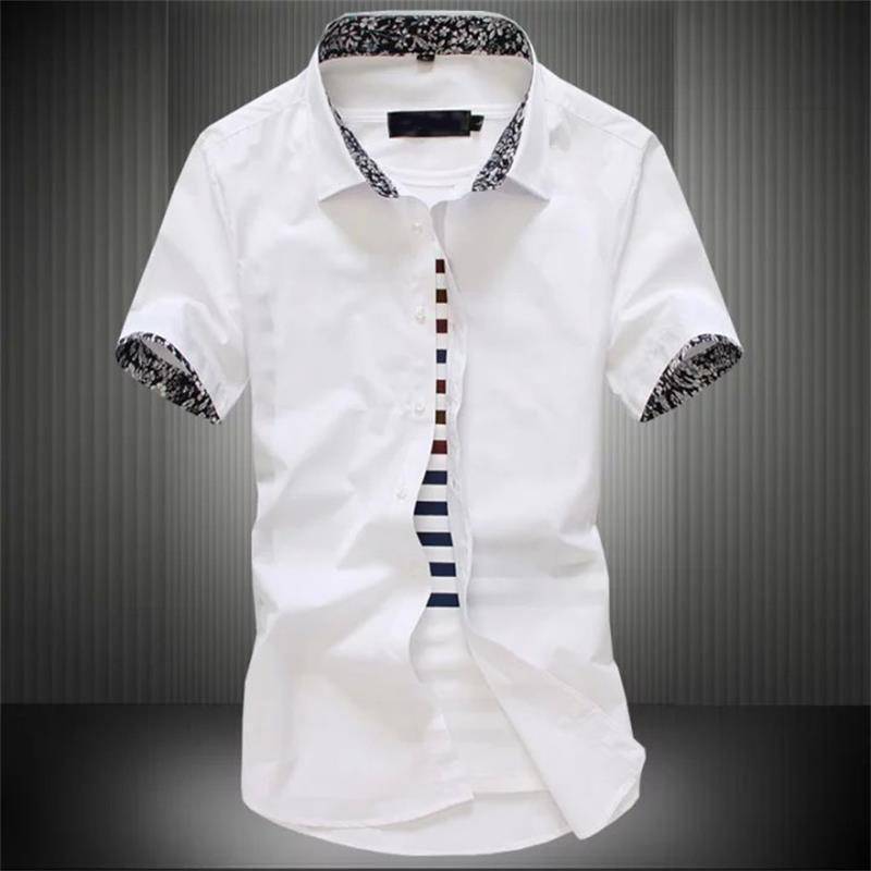 &quot;DUMA&quot; Short sleeve shirt Men summer Leisure Business Professional dress Men&apos;s shirts daily