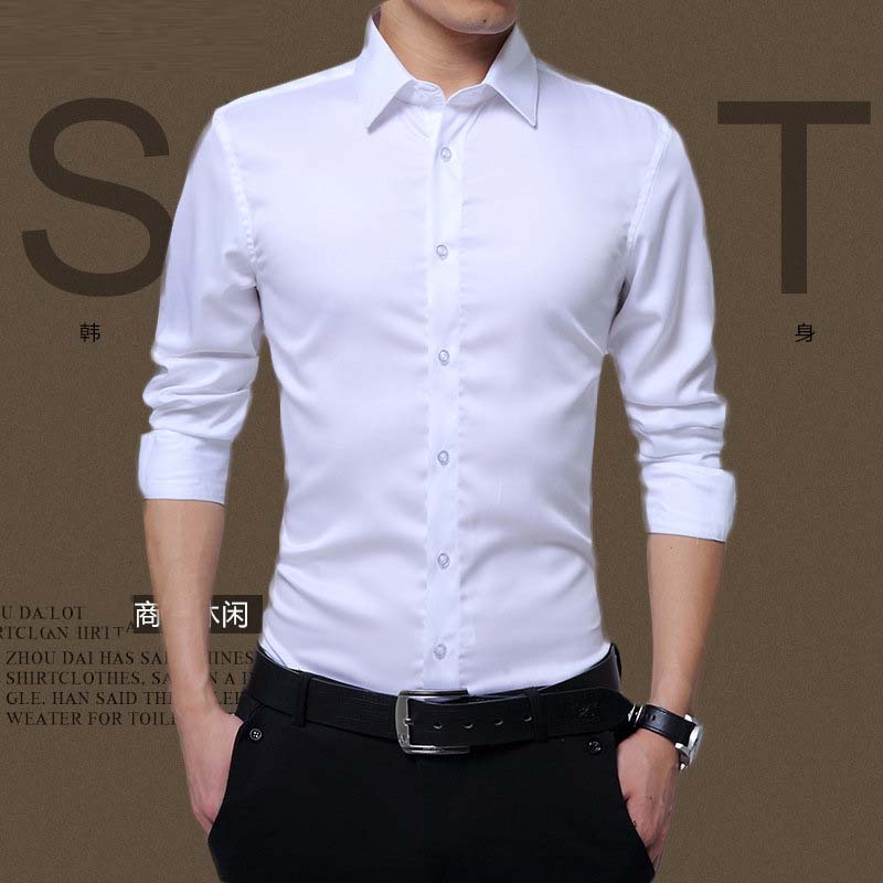&quot;DUMA&quot; autumn Men Long sleeve shirt Formal wear Career Slim fit men&apos;s shirt
