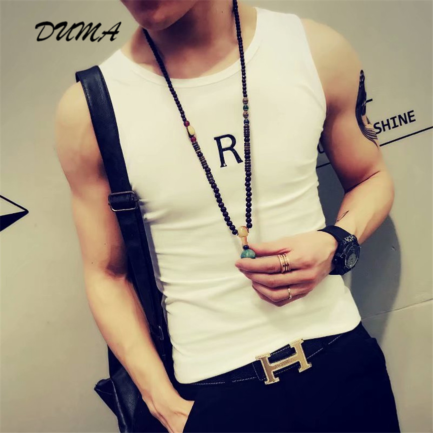&quot;DUMA&quot; summer Sports vest male Hurdle basketball Tight Leisure Sleeveless Handsome  t-shirt Fitness