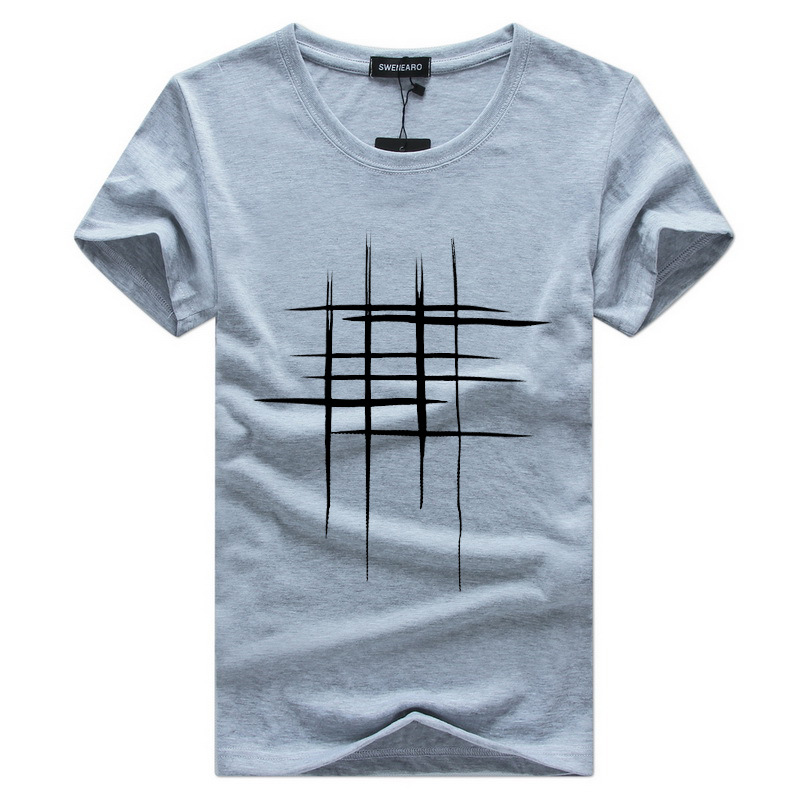&quot;DUMA&quot; Men&apos;s style Round neck printing summer Loose Leisure Short sleeve T-shirt speed daily