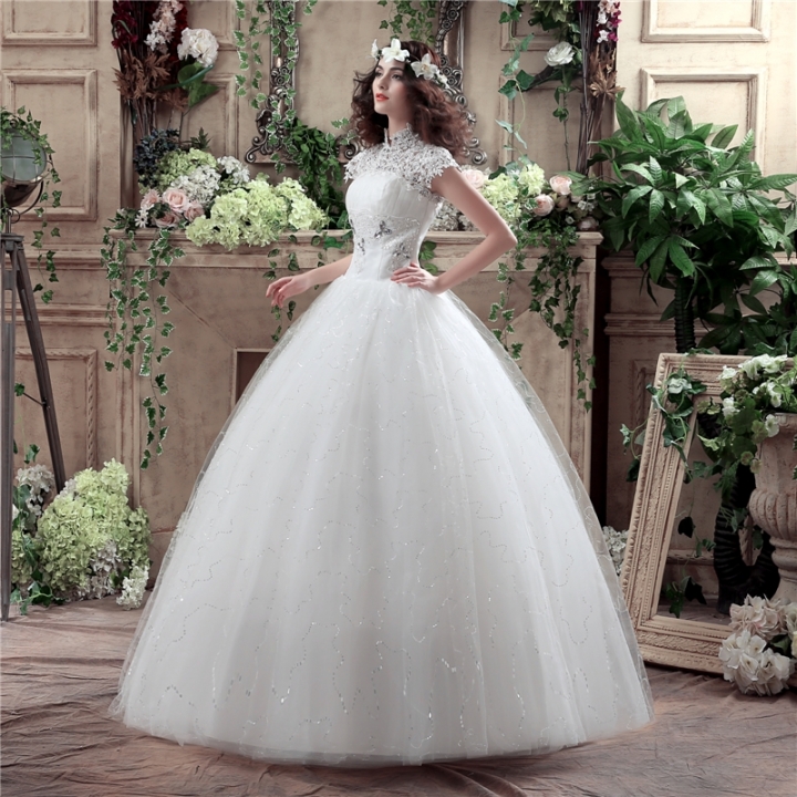 Slim Vintage Wedding Dress