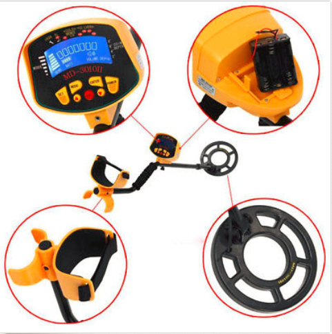 MD3010II Underground Metal Detector Treasure Detector Gold Detector Archaeological Treasure Hunting Necklace