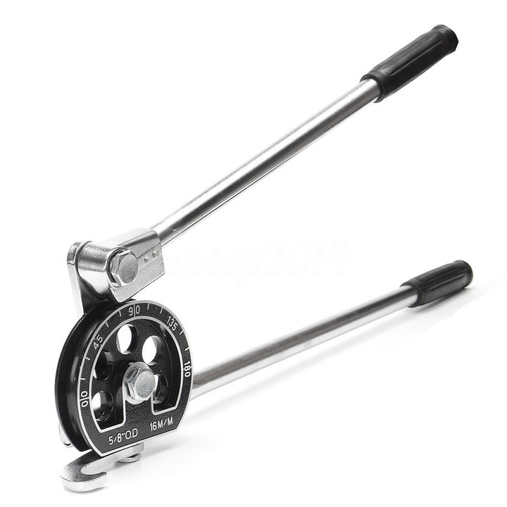 5/8''3 / 4''7 / 8" 180° pipe bending machine for pipe refrigeration copper and aluminum pipe