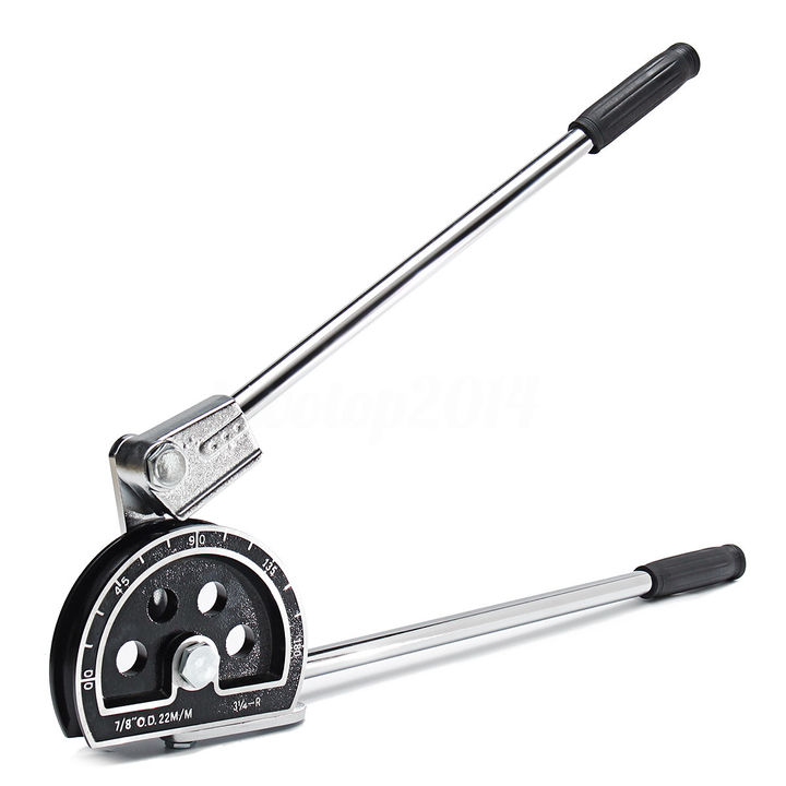 5/8''3 / 4''7 / 8" 180° pipe bending machine for pipe refrigeration copper and aluminum pipe