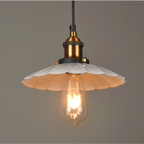 Country Retro Nostalgic LOFT Restaurant Cafe Bronze Hanging Lights