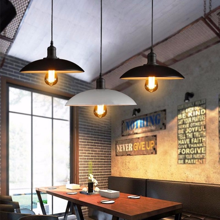 Modern minimalist retro creative industrial personality restaurant bedroom corridor lamp chandelier