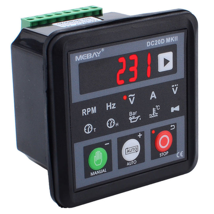 New DC20D MKII generator set controller for diesel/gasoline engines
