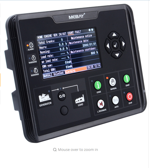 DC60D Generator Set Controller for Diesel/Gasoline/Gas Genset Parameters Monitor