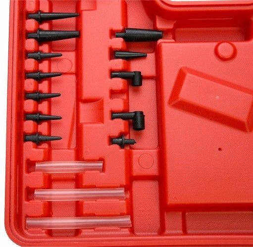 21PC Handheld Vacuum Pressure Pump Tester Kit Brake Kit