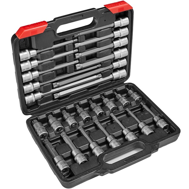 26-piece set of twelve-pointed star screwdriver sleeve nut nut tool drill nut hex wrench