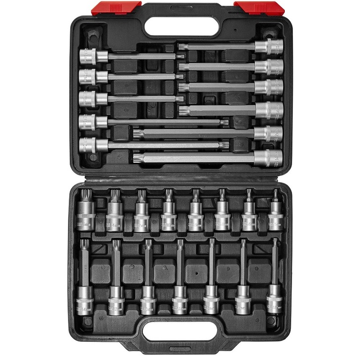 26-piece set of twelve-pointed star screwdriver sleeve nut nut tool drill nut hex wrench