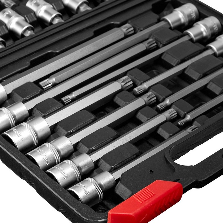 26-piece set of twelve-pointed star screwdriver sleeve nut nut tool drill nut hex wrench