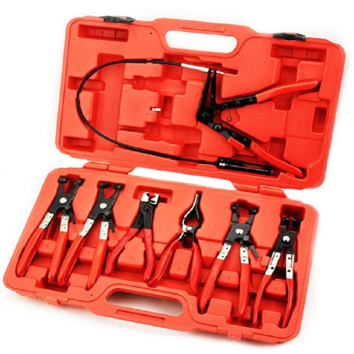 Automobile tubing water pipe clamp hose clamp hose clamp bendable removal tool
