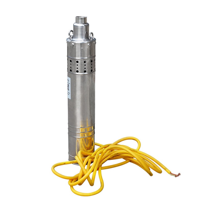120m Solar Water Pump Submersible Bore Hole Deep Well 3m³/h 24V for Watering