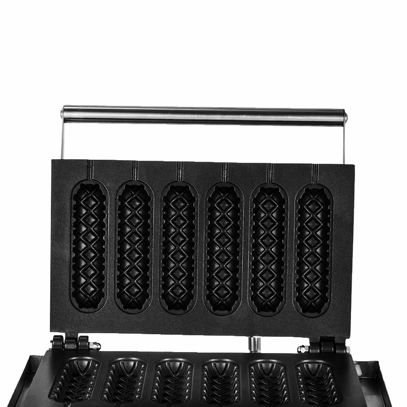 electric 6-cell crispy milk stick machine crispy cream stick hot dog stick machine Kitchen supplies