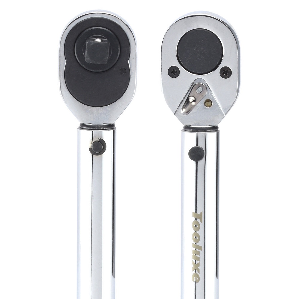 Torque Wrench 1/2" Driver 10-150 ft / lb 18" Long Press Type Hand Tool with Shell