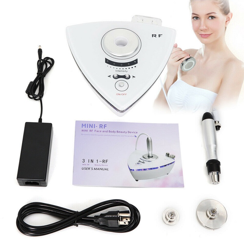 RF skin firming facial frequency beauty facial massager to remove dark circles beauty device