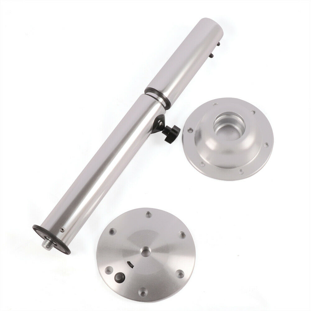 Adjustable Table Pedestal Stand Base for RV Marine Boat Caravan Motorhome