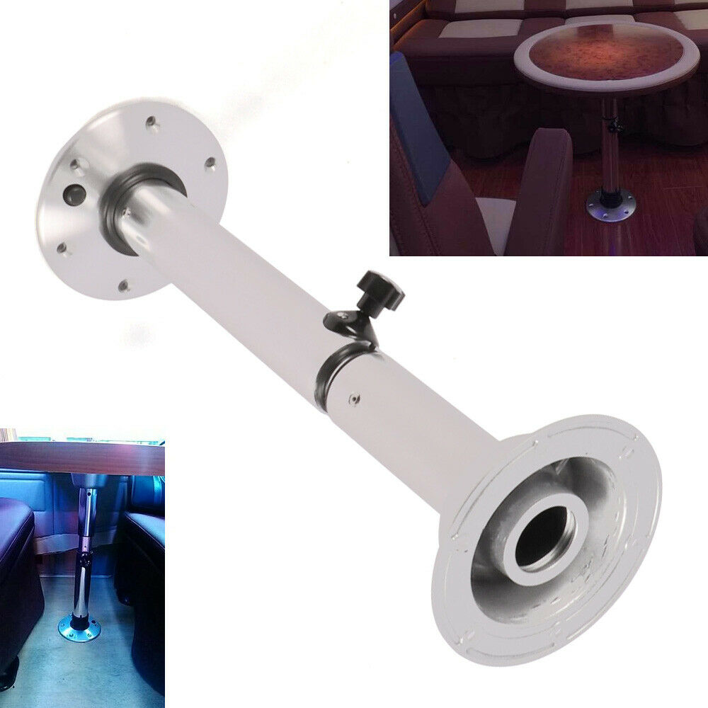 Adjustable Table Pedestal Stand Base for RV Marine Boat Caravan Motorhome