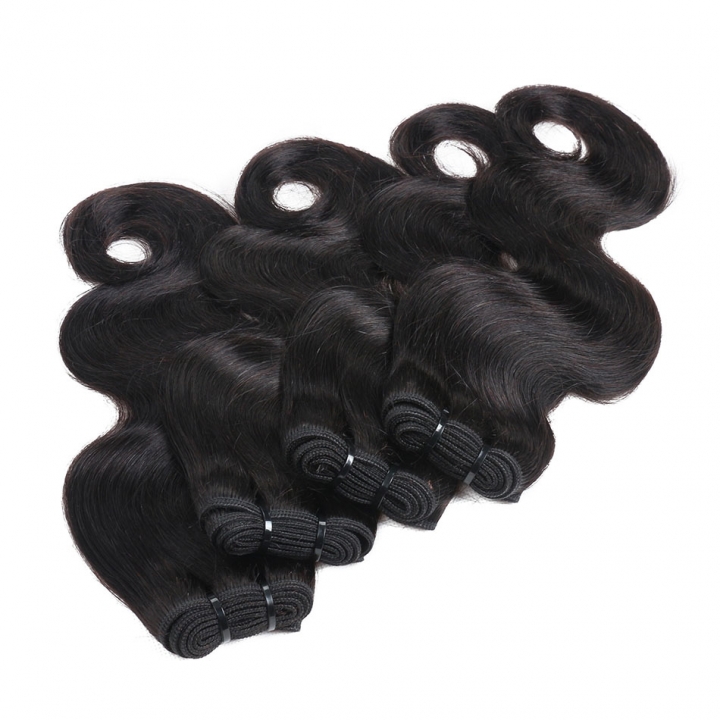 Bhf Malaysian Body Wave 8a Hair Weave 4 Bundles 8 24 Inch Natural