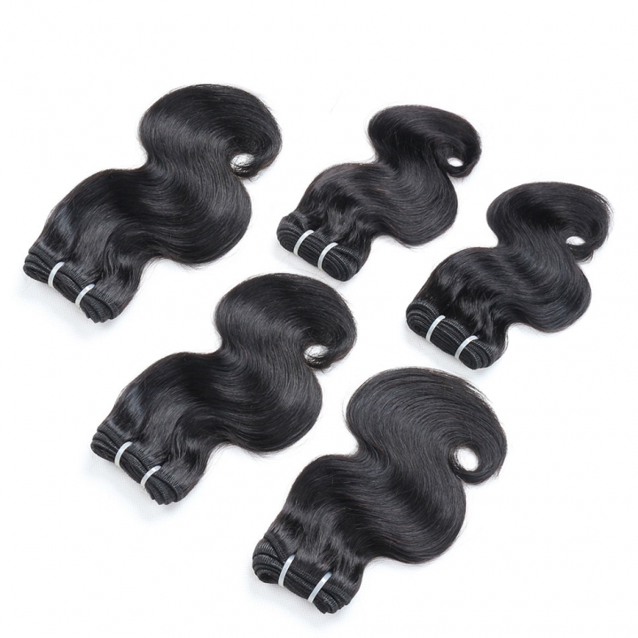 Raw Indian Hair Body Wave 3 Bundles Human Virgin Hair Weave